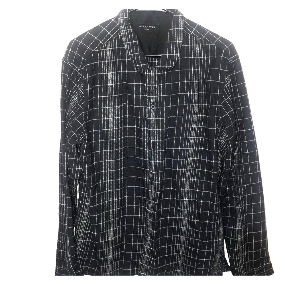 All saints striped button down